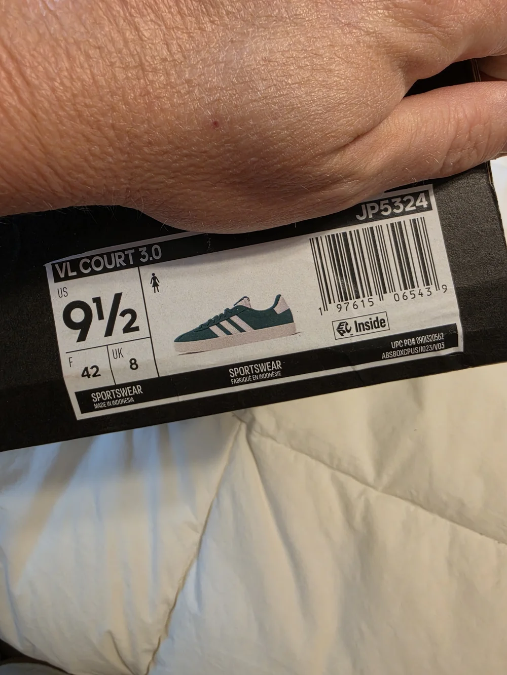 Green Suede Low-Top Sneakers with White Stripes